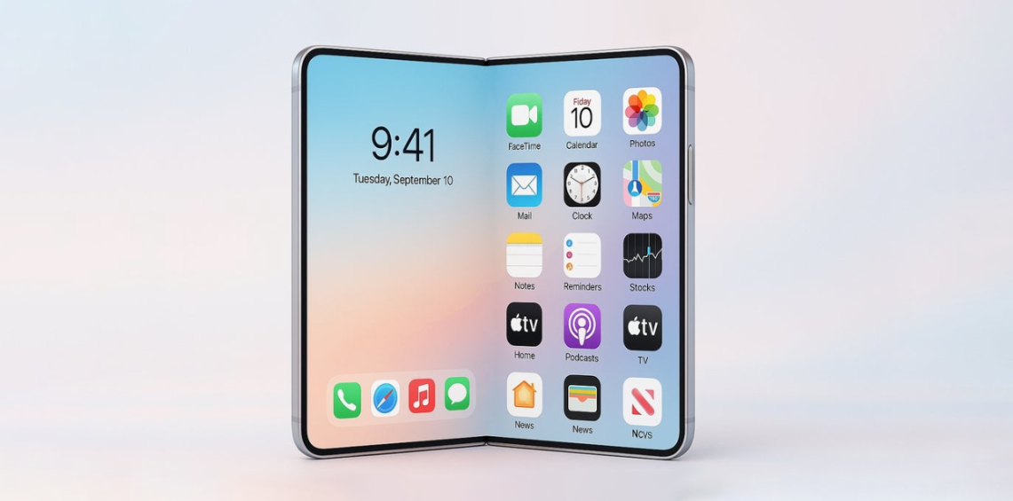 搞定「无痕折叠」，首款真·全面屏iPhone要来了