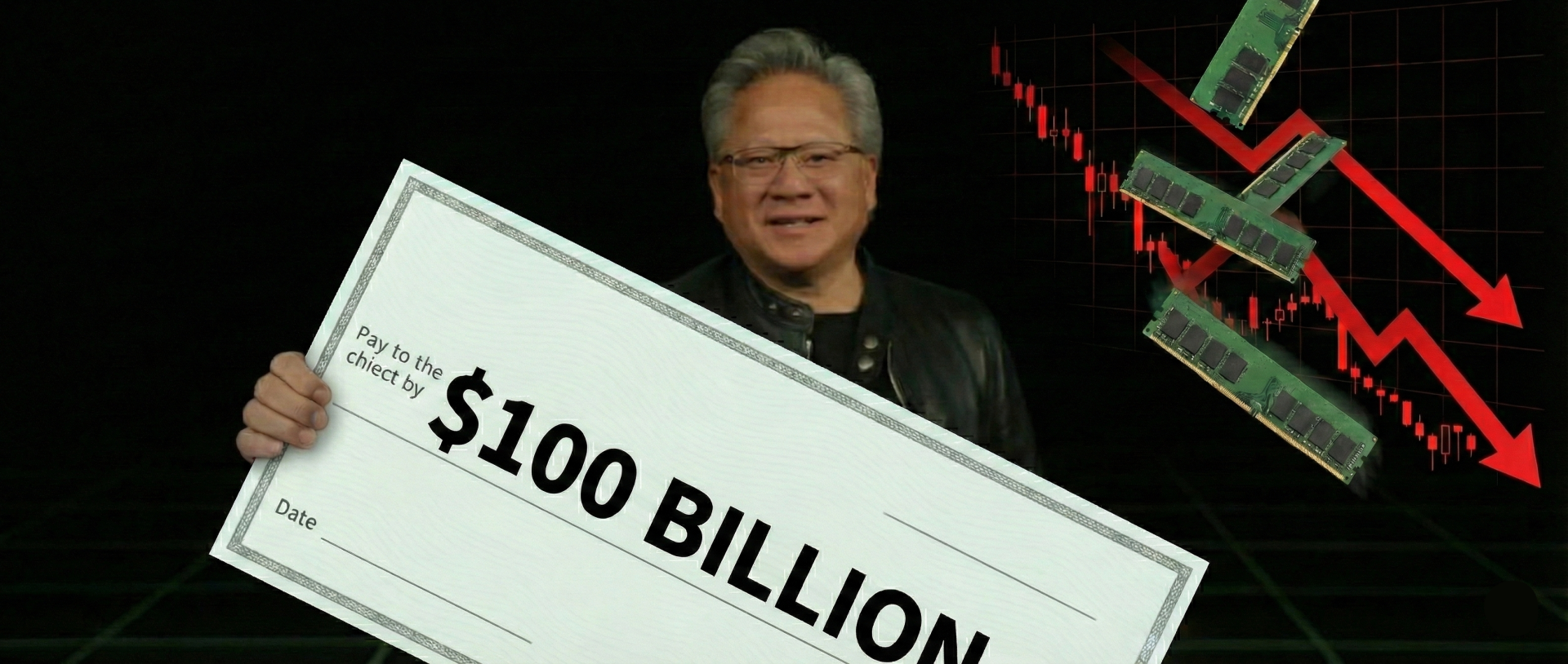 内存价格，可能要被老黄的1000亿空头支票打下来了