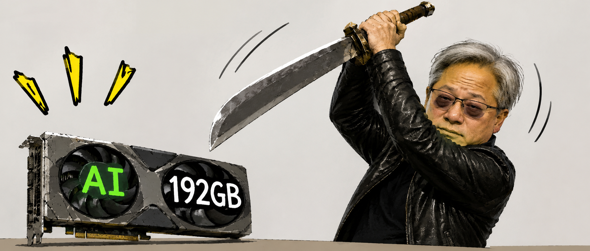 1TB显存砍到192GB，NVIDIA也被AI榨干了？